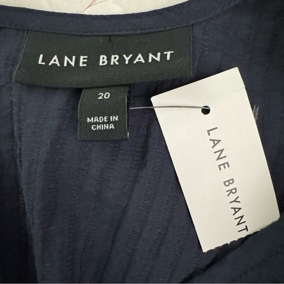 Lane Bryant Colorblock Crepe Maxi Dress Size 20 NWT - Picture 13 of 16